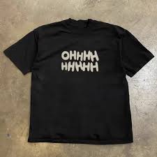 Áo Phông Cộc Tay Hè Form UNISEX Phối Chữ OHHHH Cá Tính, Áo Thun Chất Liệu Cotton Khô Mềm Mịn Thoáng Khí Thấm Hút Mồ Hôi